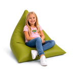 PUFF PIRÁMIDE KIDS CUERO (PERLA)