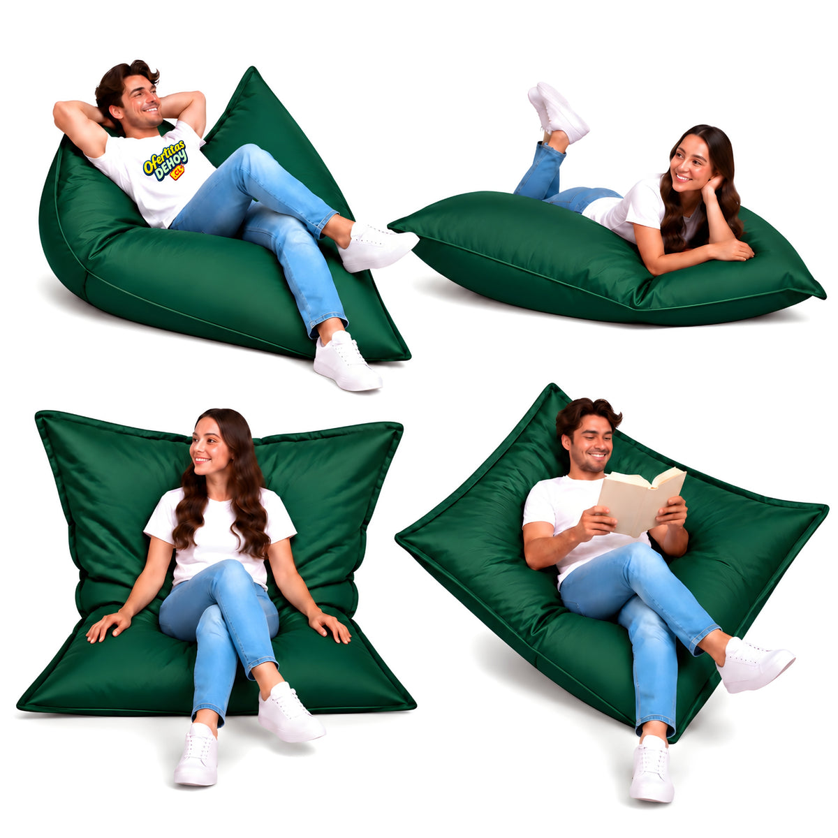 PUFF MULTIFORMA XL IMPERMEABLE (granulado)