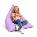 PUFF PIRÁMIDE KIDS CUERO (PERLA)