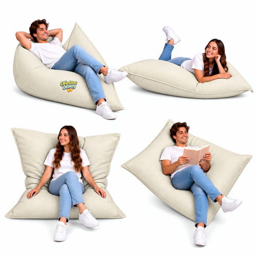 PUFF MULTIFORMA ECOCUERO (granulado)