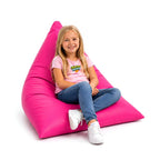 PUFF PIRÁMIDE KIDS CUERO (PERLA)