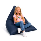 PUFF PIRÁMIDE KIDS CUERO (PERLA)
